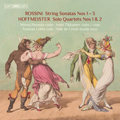Album artwork for Rossini: Sonatas for Strings Nos. 1-3 - Hoffmeiste
