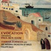 Album artwork for Evocation - Violin Works by Ben-Haim
