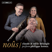 Album artwork for Noûs - Claude & Odile Delangle perform Philippe L