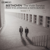Album artwork for Beethoven: The Violin Sonatas Nos. 1-4