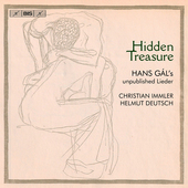 Album artwork for Hidden Treasure: Hans Gál's unpublished Lieder