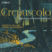 Album artwork for Crepuscolo - Songs by Ottorino Respighi