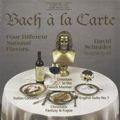 Album artwork for BACH A LA CARTE