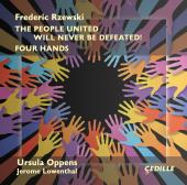 Album artwork for Rzewski: The People United - for Four Hands