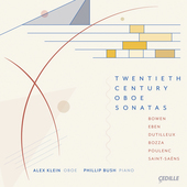 Album artwork for Twentieth Century Oboe Sonatas