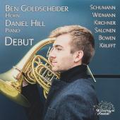 Album artwork for Debut - Works for Horn / Goldscheider