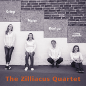 Album artwork for The Zilliacus Quartet: Grieg, Maier, Röntgen - St