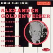 Album artwork for Russia Piano School, Vol.1: Alexander Goldenweiser