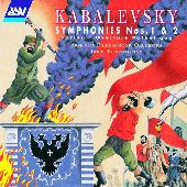 Album artwork for Kabalevsky:  Symphonies 1 & 2