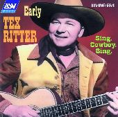 Album artwork for Tex Ritter : SING, COWBOY, SING