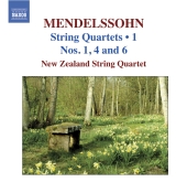 Album artwork for Mendelssohn: String Quartets nos. 1, 4 & 6