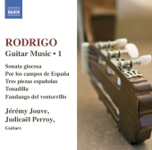 Album artwork for Rodrigo: Guitar Music Vol. 1 (Jeremy Jouve)