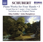 Album artwork for SCHUBERT: PIANO WORKS FOR FOUR HANDS