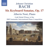 Album artwork for Bach: Six Keyboard Sonatas, Op. 17 (Nose)