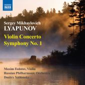 Album artwork for Lyapunov: Violin Concerto, Symphony No. 1