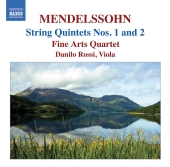 Album artwork for Mendelssohn: String Quintets Nos. 1 & 2 (Fine Arts