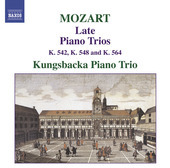 Album artwork for Mozart: Late Piano Trios