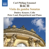 Album artwork for CPE Bach: Viola da gamba Sonatas (Dmitry Kouzov)