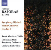Album artwork for BAJORAS: SYMPHONIC MUSIC