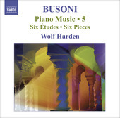 Album artwork for Busoni: Piano Music Vol. 5
