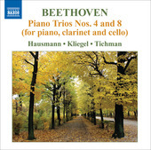 Album artwork for Beethoven: Piano Trios #4 & 8 with Clarinet