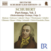 Album artwork for Schubert: Part-songs Vol. 2