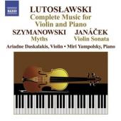 Album artwork for Lutoslawski: Complete Music for Violin and Piano