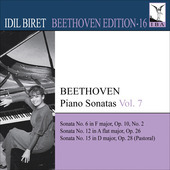 Album artwork for Beethoven: Piano Sonatas Vol. 7