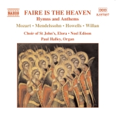 Album artwork for Faire Is The Heaven: Hymns & Anthems / St. John