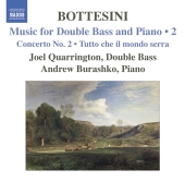 Album artwork for Bottesini: Music for Double Bass and Piano Vol. 2