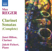 Album artwork for Reger: Complete Clarinet Sonatas