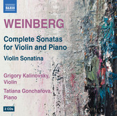 Album artwork for Weinberg: Complete Violin Sonatas - Violin Sonatin
