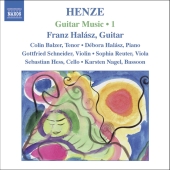 Album artwork for HENZE: GUITAR MUSIC VOL. 1