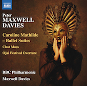 Album artwork for Maxwell Davies: Caroline Mathilde Suites