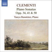 Album artwork for CLEMENTI : PIANO SONATAS, OP. 34, 41 & 50