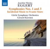 Album artwork for Eggert: Symphonies Nos. 1 & 3, and Incidental Musi