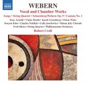 Album artwork for Webern: Vocal and Chamber Works