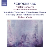 Album artwork for Schoenberg: Violin Concerto, Survivor from Warsaw