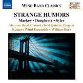 Album artwork for Rutgers Wind Ensemble: Strange Humors