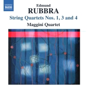 Album artwork for Rubbra: String Quartets nos. 1, 3 and 4