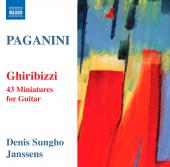 Album artwork for Paganini: Ghiribizzi - 43 Miniatures for Guitar