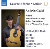 Album artwork for Andras Csaki: Guitar Recital