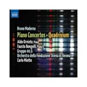 Album artwork for Maderna: Piano Concertos, Quadrivium