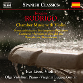 Album artwork for Rodrigo: Chamber Music with Violin