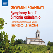 Album artwork for Sgambati: Symphony No. 2 - Sinfonia Epitalamio