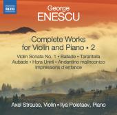 Album artwork for Enescu: Complete Works for Violin & Piano vol. 2