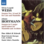 Album artwork for Weiss/Hoffmann: Sonatas for Lute & Mandolin