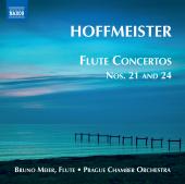 Album artwork for Hoffmeister: Flute Concerti Nos. 21, 24