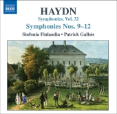 Album artwork for HAYDN: SYMPHONIES VOL. 32 (NOS 9-12)