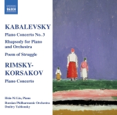 Album artwork for Kabalevsky: Piano Concerto No. 3, Rhapsody (Liu)